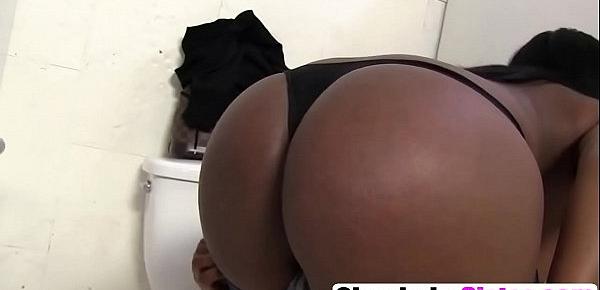  Deep and passionate blowjob by a Layton Benton in a gloryhole restroom